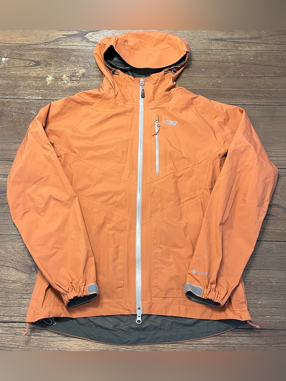 Outdoor Research Aspire Gore Tex Orange Jacket Womens Small